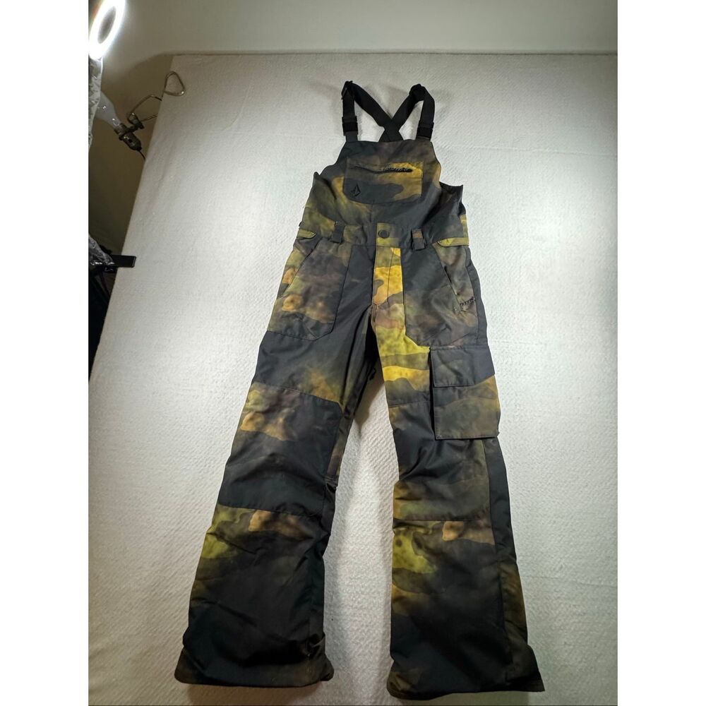 Volcom Kids Camo Ski Bibs